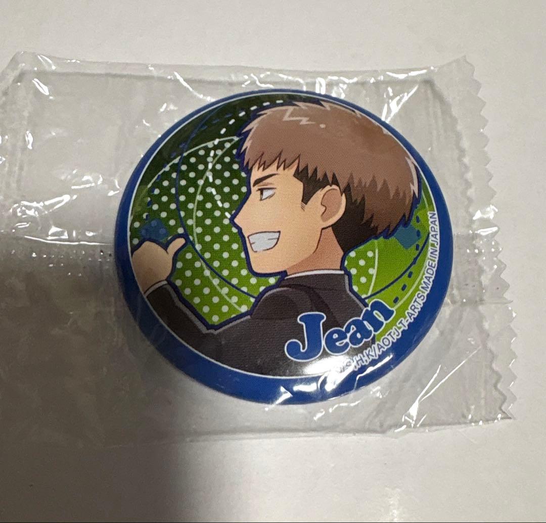 【未開封】進撃！巨人中学校 ジャン 缶バッジ