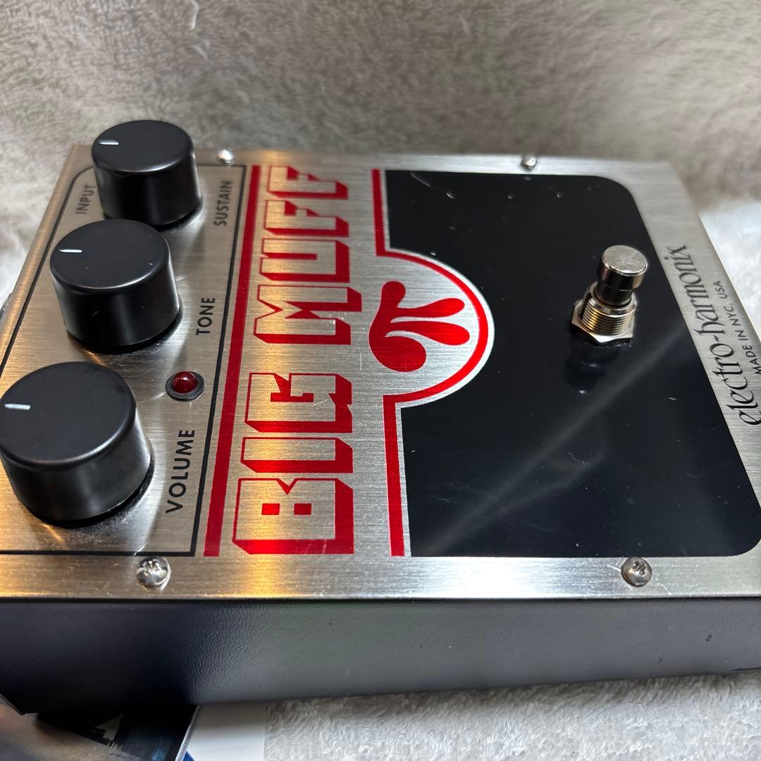 electro-harmonix bigmuff 箱、取説、ステッカー 変換付き - メルカリ