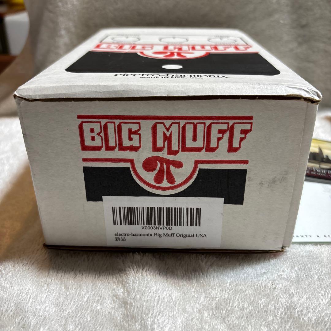 electro-harmonix bigmuff 箱、取説、ステッカー 変換付き - メルカリ