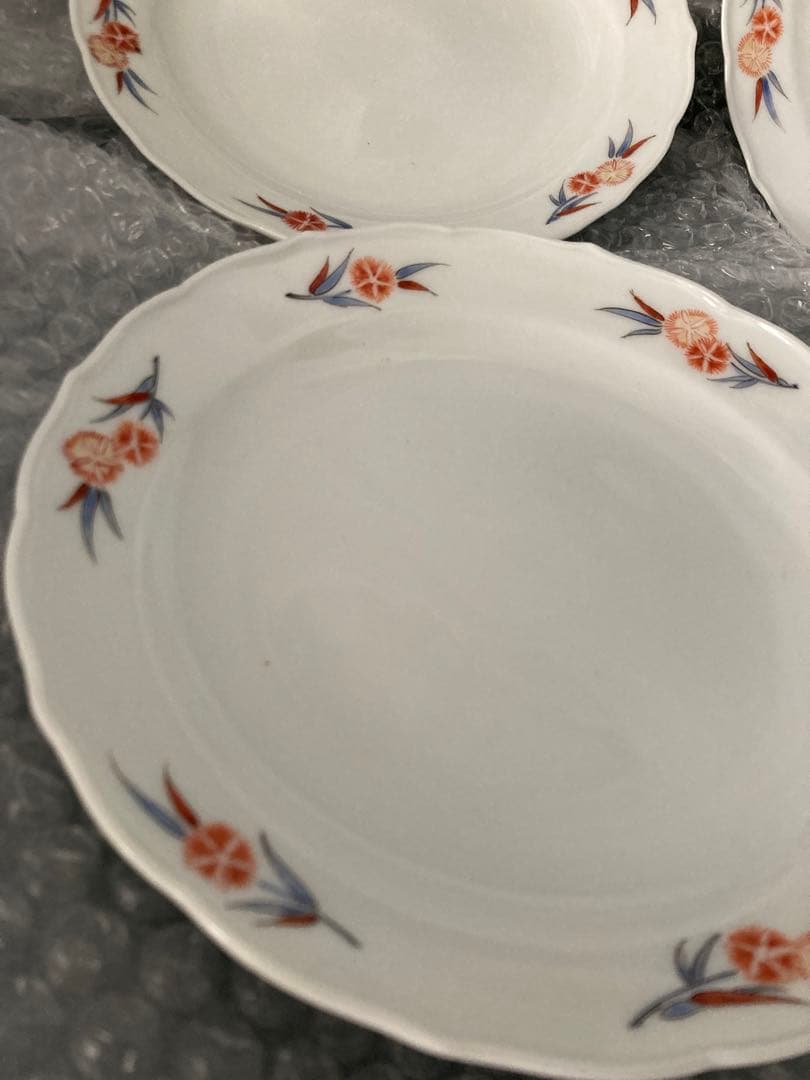 柿右衞門皿4枚 柿右衛門 ？ 額皿と小皿4枚