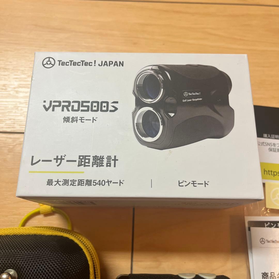 TecTecTec VPRO 500S レーザー距離計 TecTecTec ゴルフ レーザー距離計