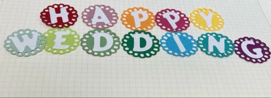 アルバム飾りアルファベットオーダー受付中（＾∇＾）