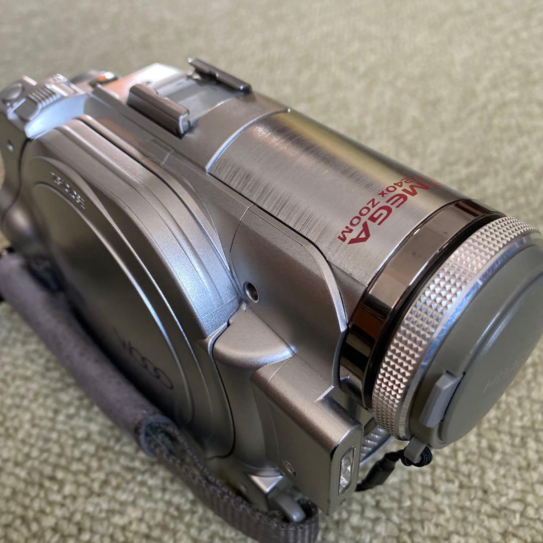 【大値下げ】日立DVD CAM 2メガピクセル　バッテリー　記録媒体　バック&箱