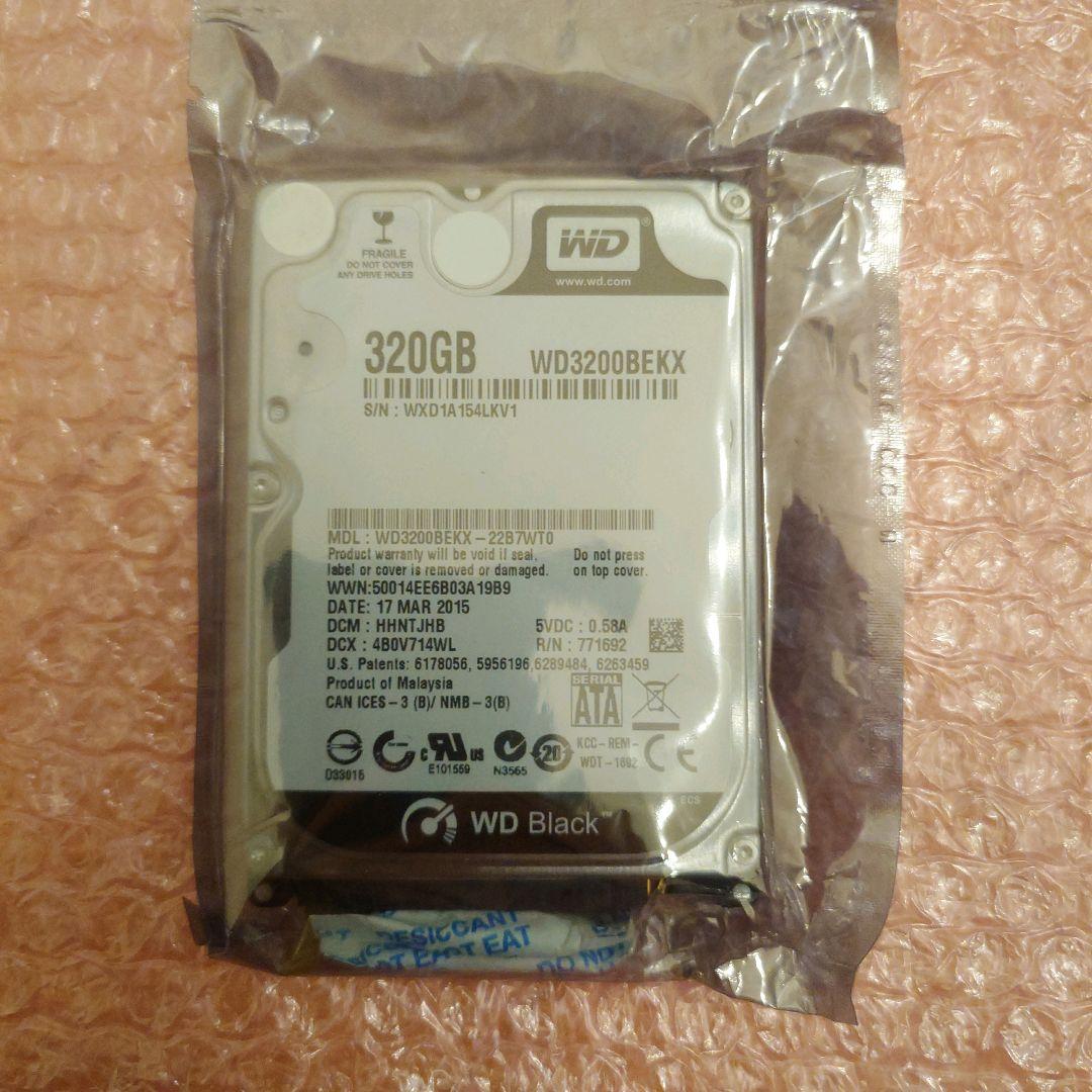 WD Black SATA 320GB x 4個 内蔵型ハードディスクドライブ