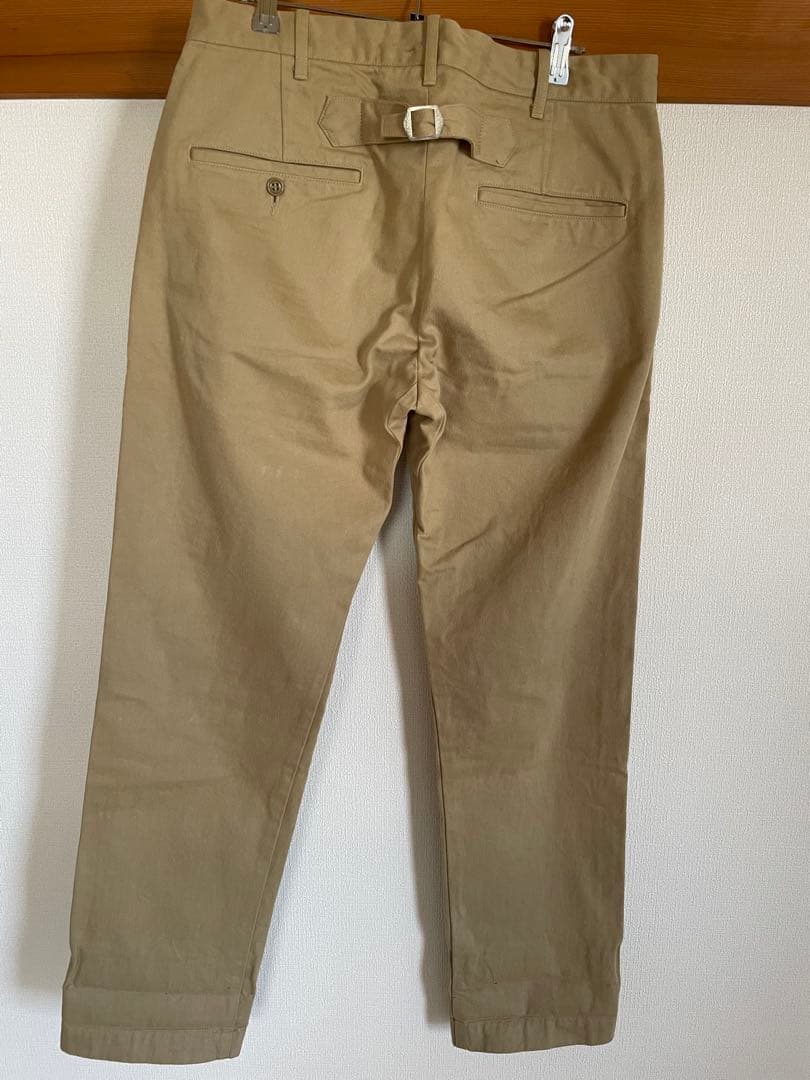 BONCOURAチノパン チノトラウザー シンチバック W31 2026年最新