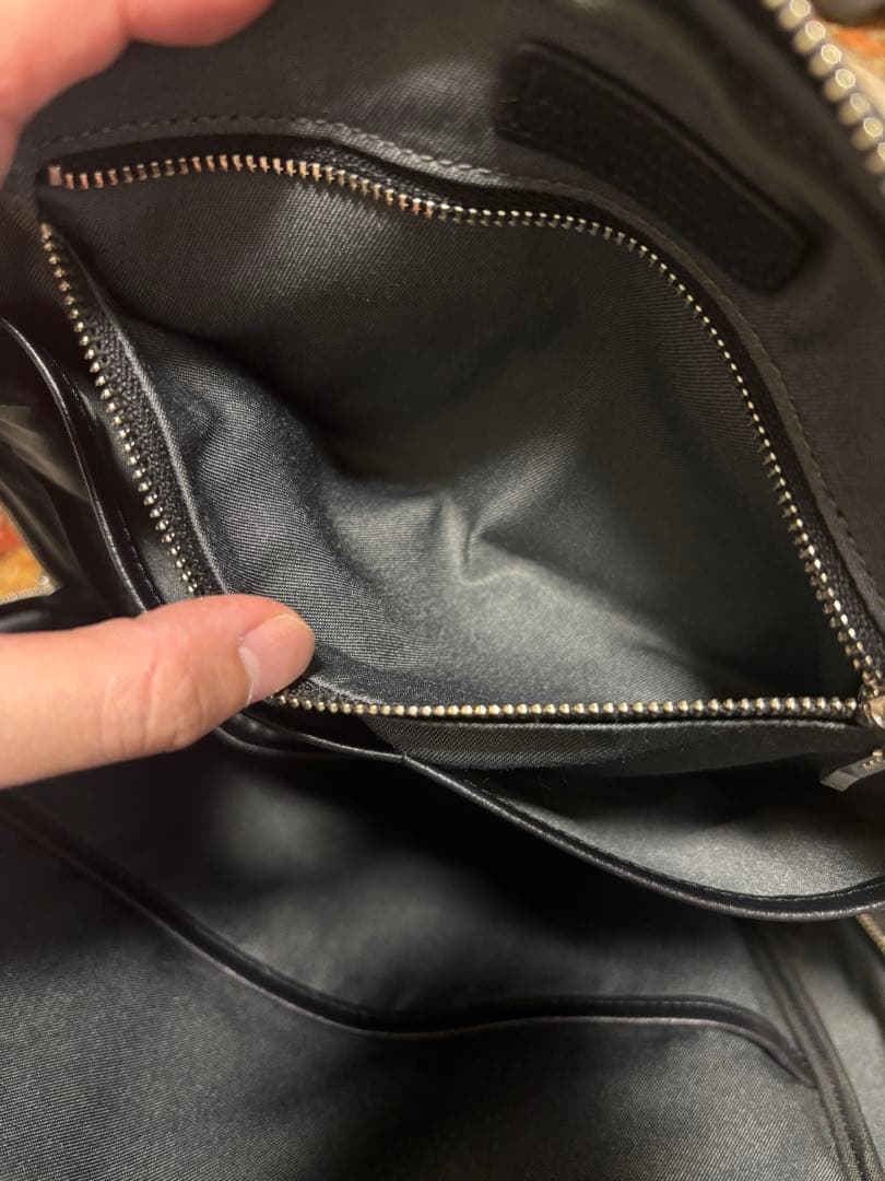 ビジネスレザーファクトリー　リュック　ブラック