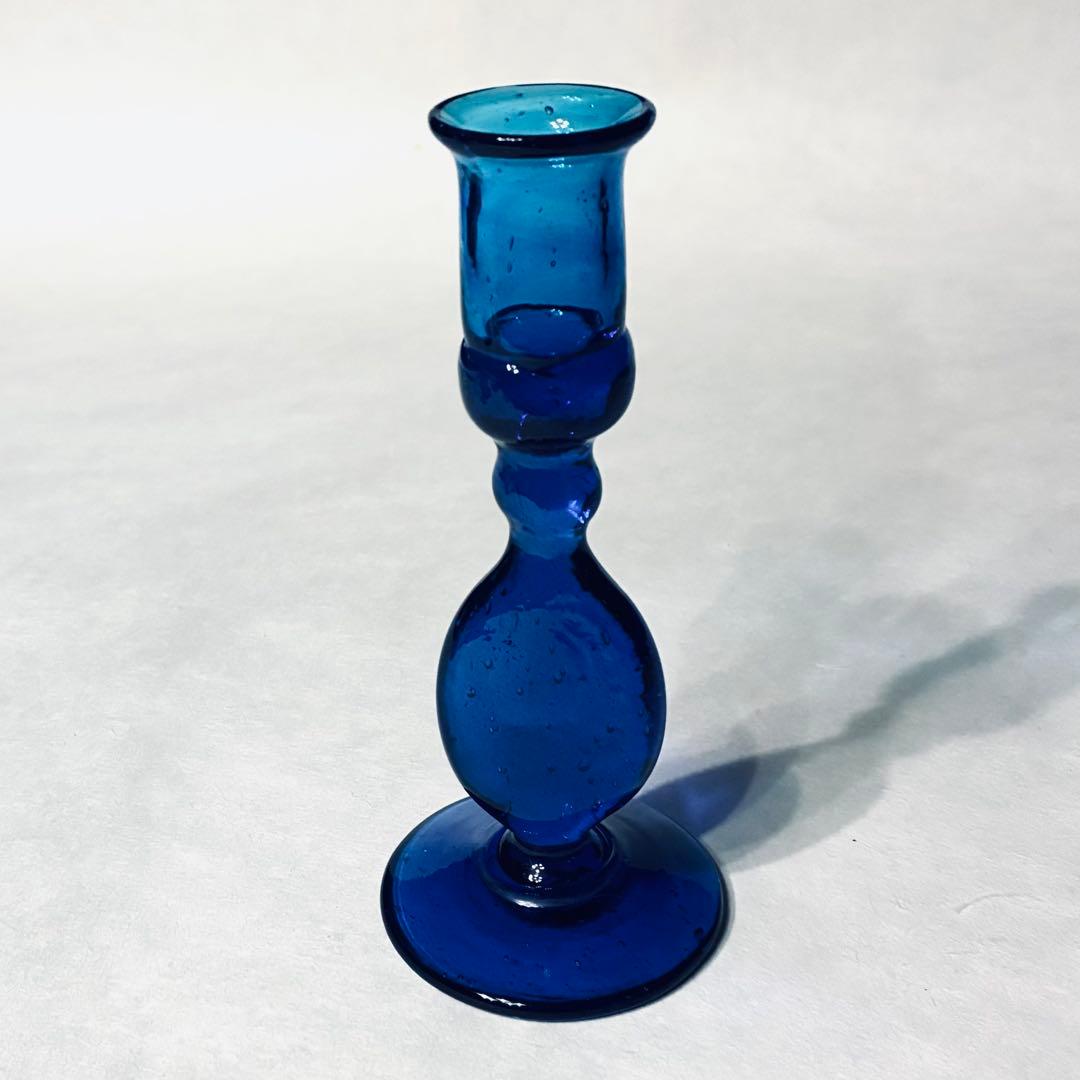 倉敷ガラス 小谷真三 キャンドルスタンド 民藝