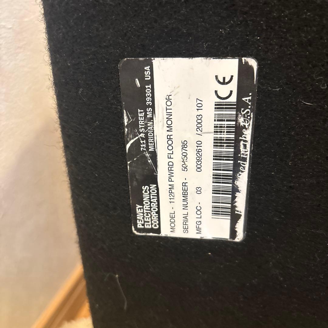 値下げ！Peavey 112PM パワードフロアモニター