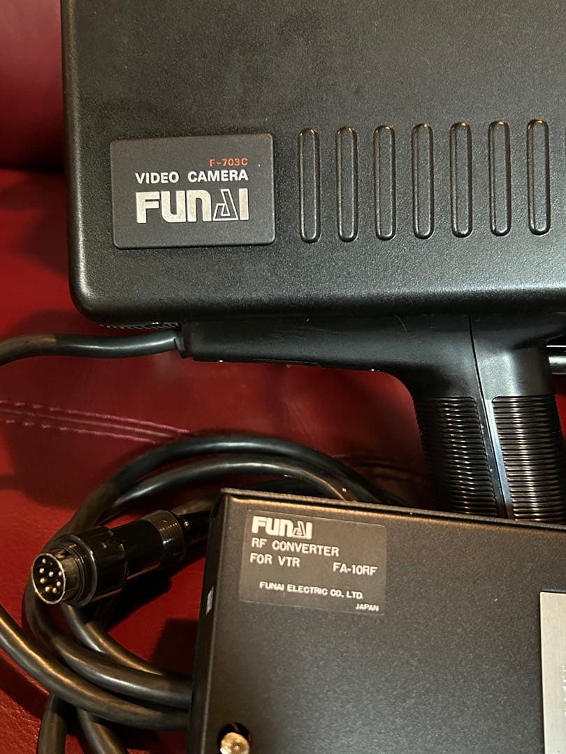 フナイ ポータブル VTR F-703V レトロ カメラ