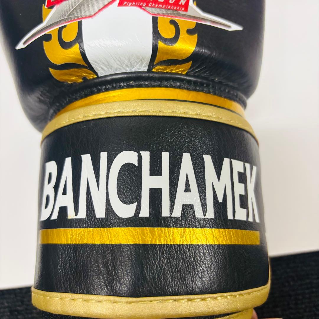 レア】BANCHAMEK GYM ブアカーオ キックボクシンググローブ12oz