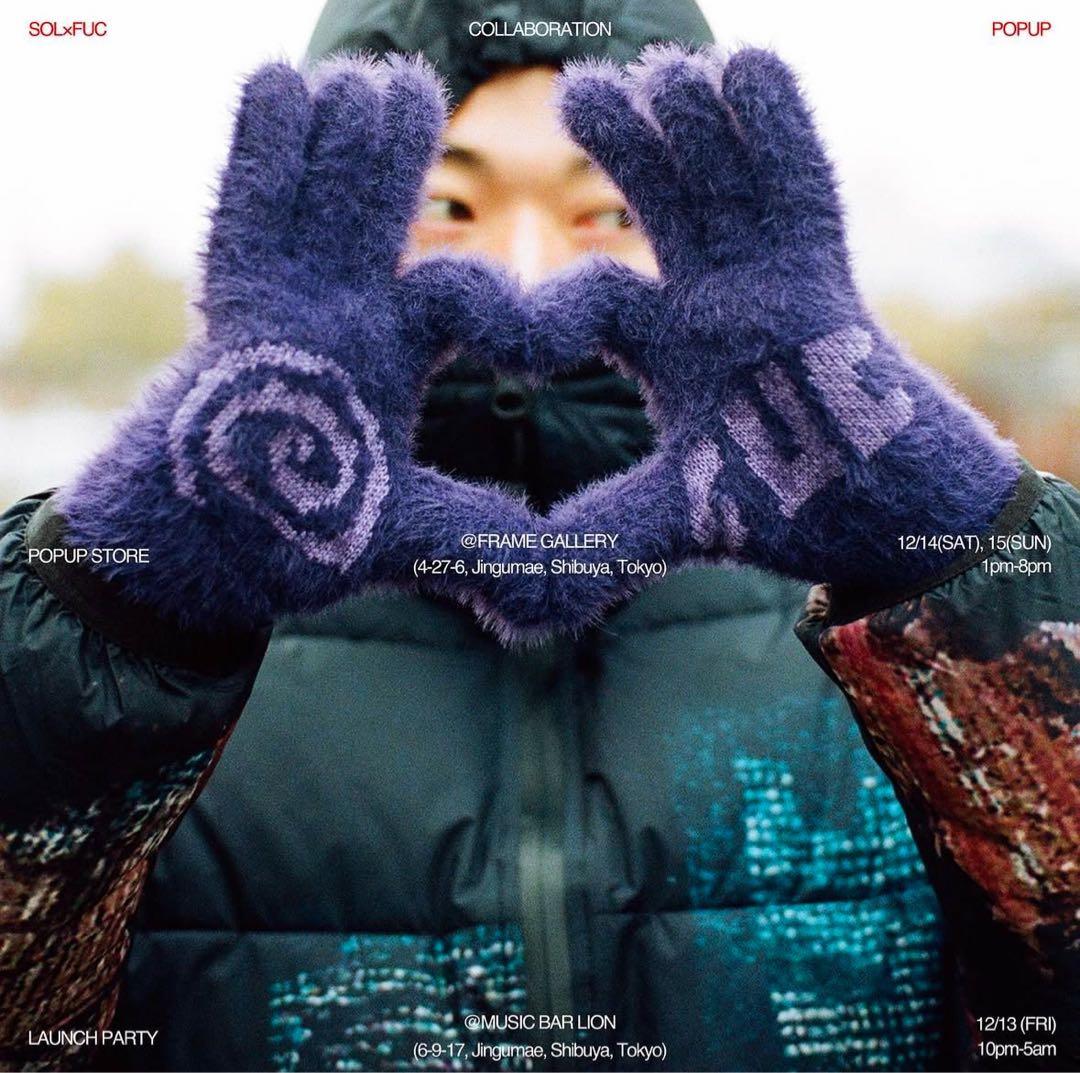 sol soonerorlater FUC. 手袋