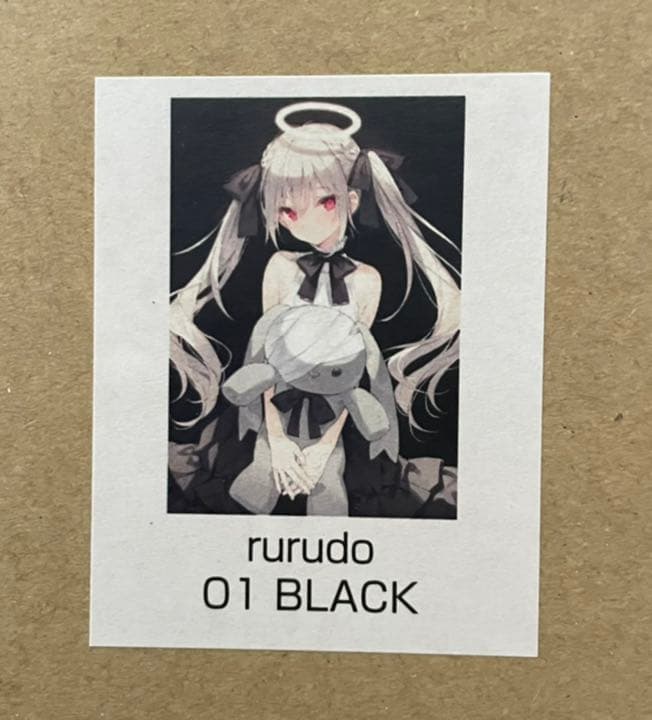 rurudo 直筆サイン入複製原画 BLACK