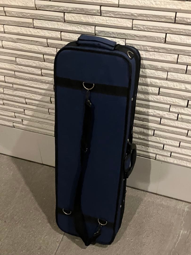 バイオリン　ケース　紺色　(東洋　スーパーライトではありません)軽いコンパクト