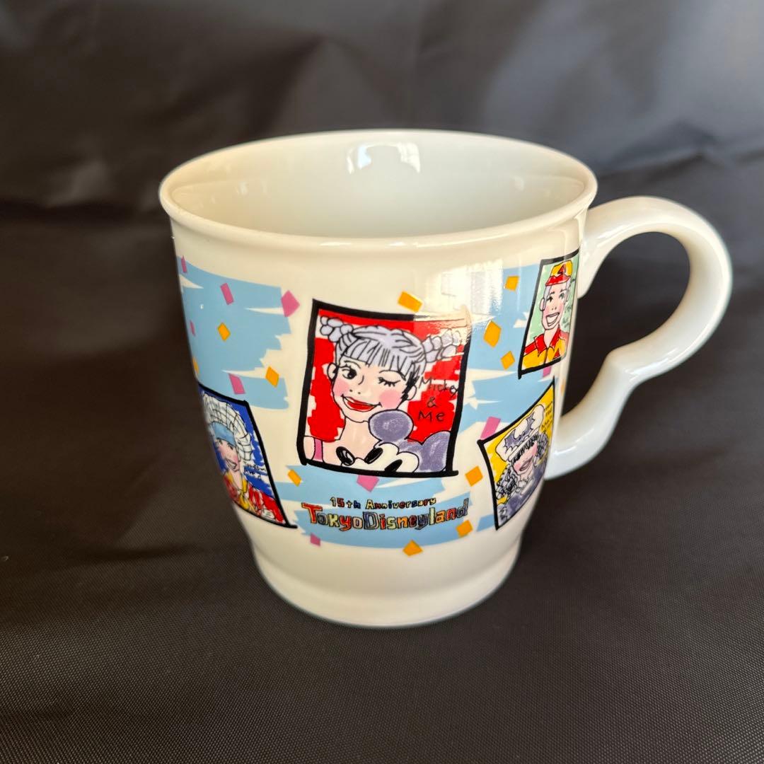 東京ディズニーランド15周年マグカップYUKIデザイン - メルカリ