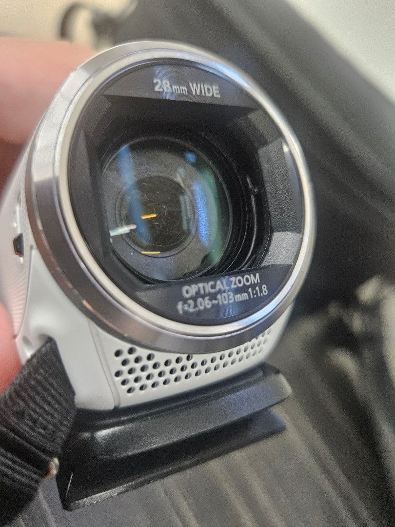 美品 Panasonic HC-V480MS HDビデオカメラ ホワイト