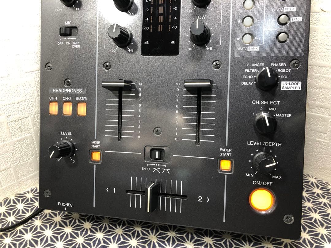 pioneer dj パイオニアDJM-400 縦横フェーダーメンテナンス