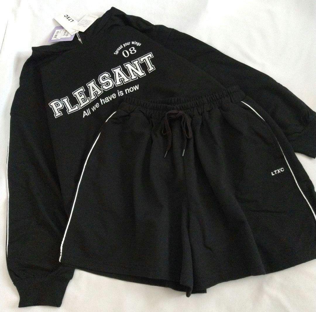 そうくん☆新品 ラブトキシック☆フレンチロゴ裏起毛スウェット 160