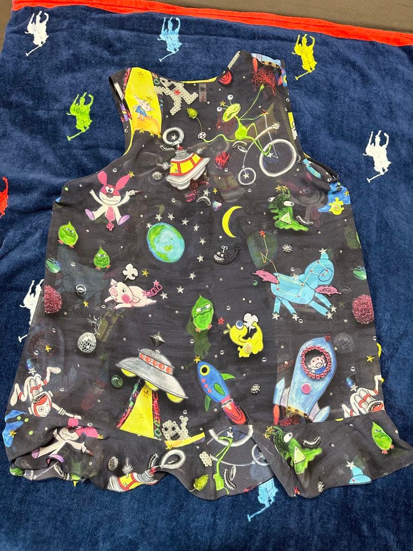 アルベロベロ　宇宙柄　ベストのみ