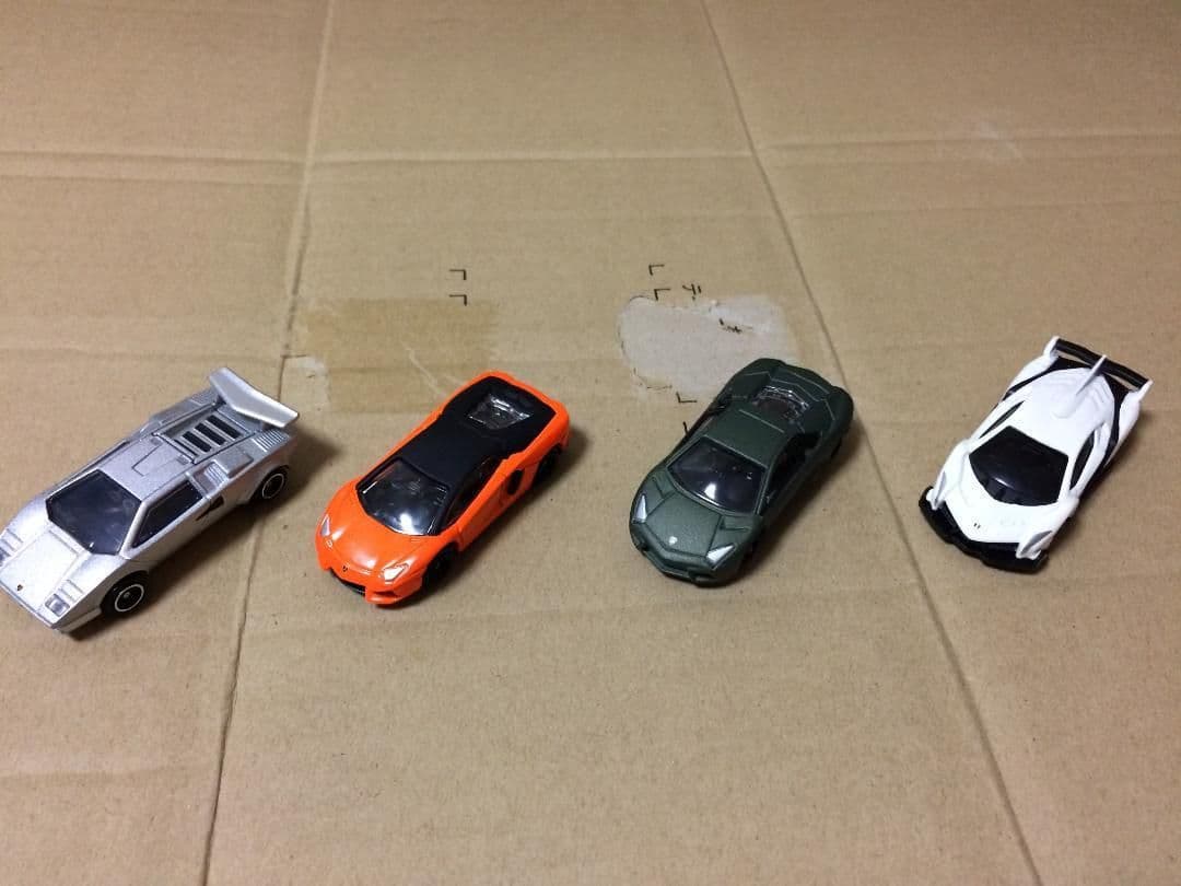 全16種コンプ]トミカ+HWランボルギーニセット