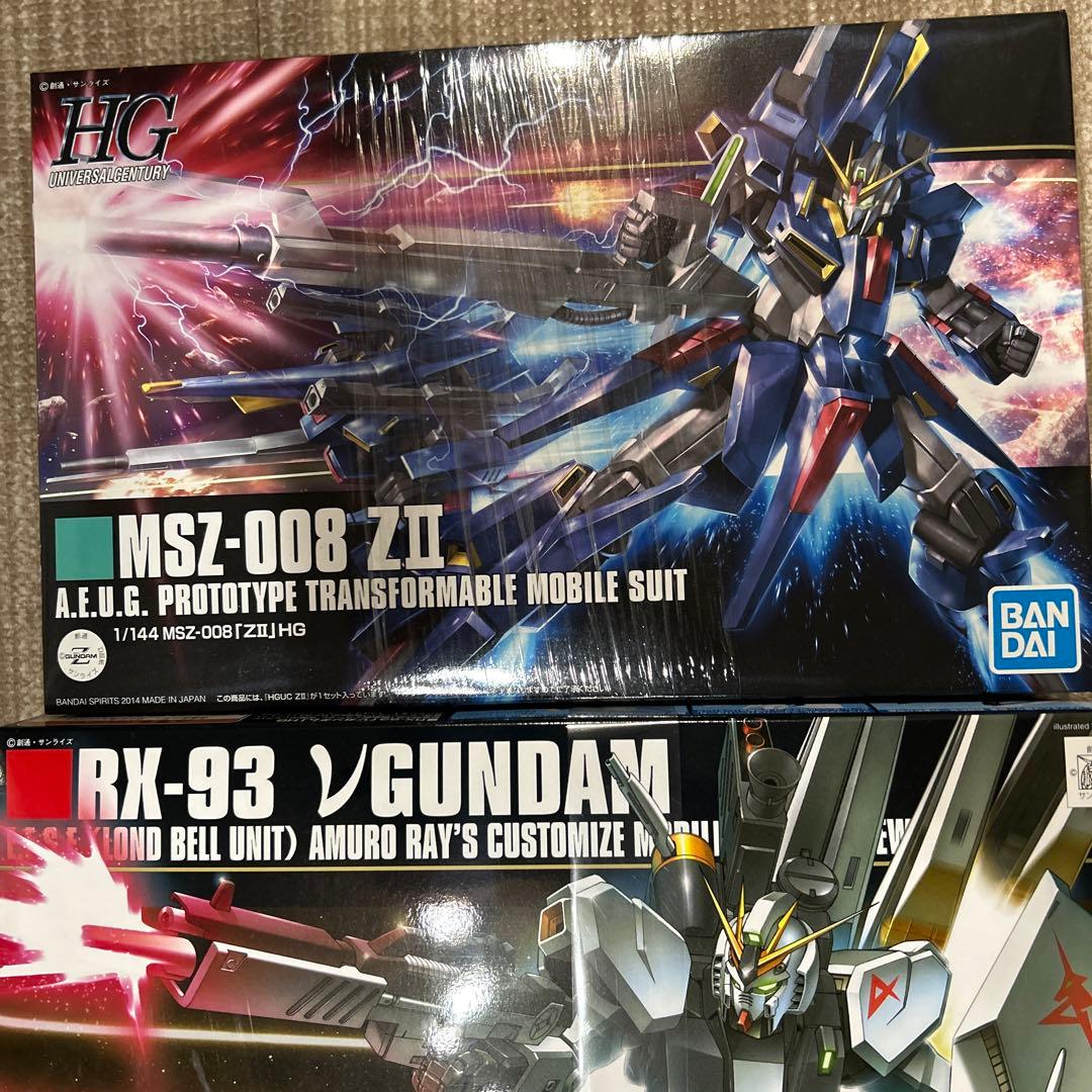 ZII νガンダム HI-νガンダム HG 3点セット