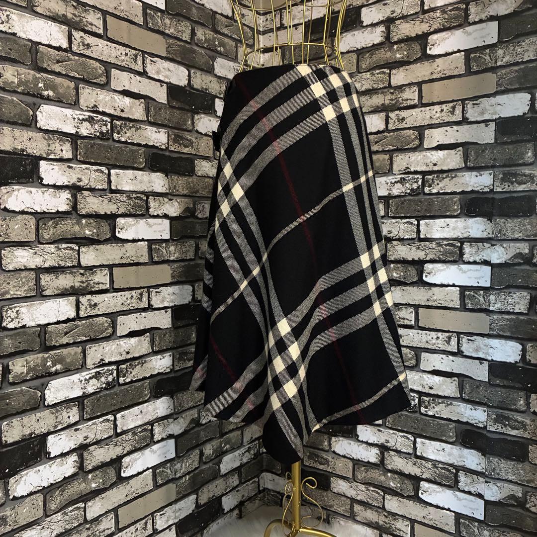 美品✨BURBERRY LONDON バーバリー 巻きスカート ノバチェック