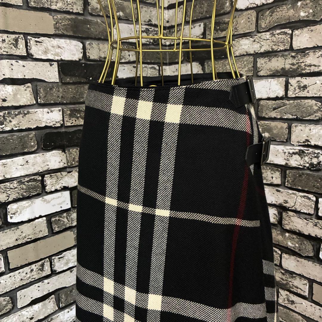 美品✨BURBERRY LONDON バーバリー 巻きスカート ノバチェック