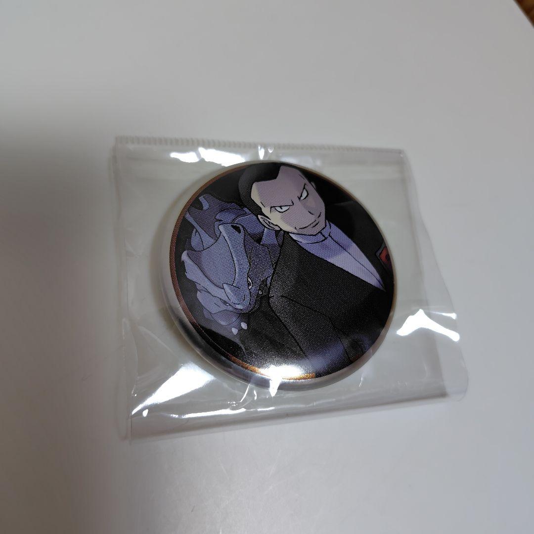 ポケモン ロケット団 サカキ Tシャツ ピンバッジ、ジッパー袋付き ピンズ