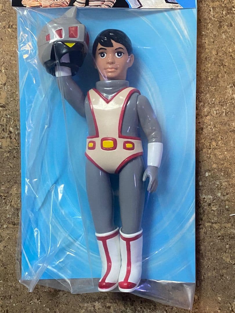 新版シルバー仮面 面取れソフビ 25cm