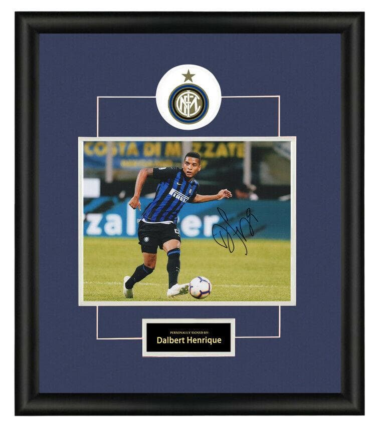 直筆サイン入り写真 ダウベルト・エンリケ ブラジルのサッカー選手 SA
