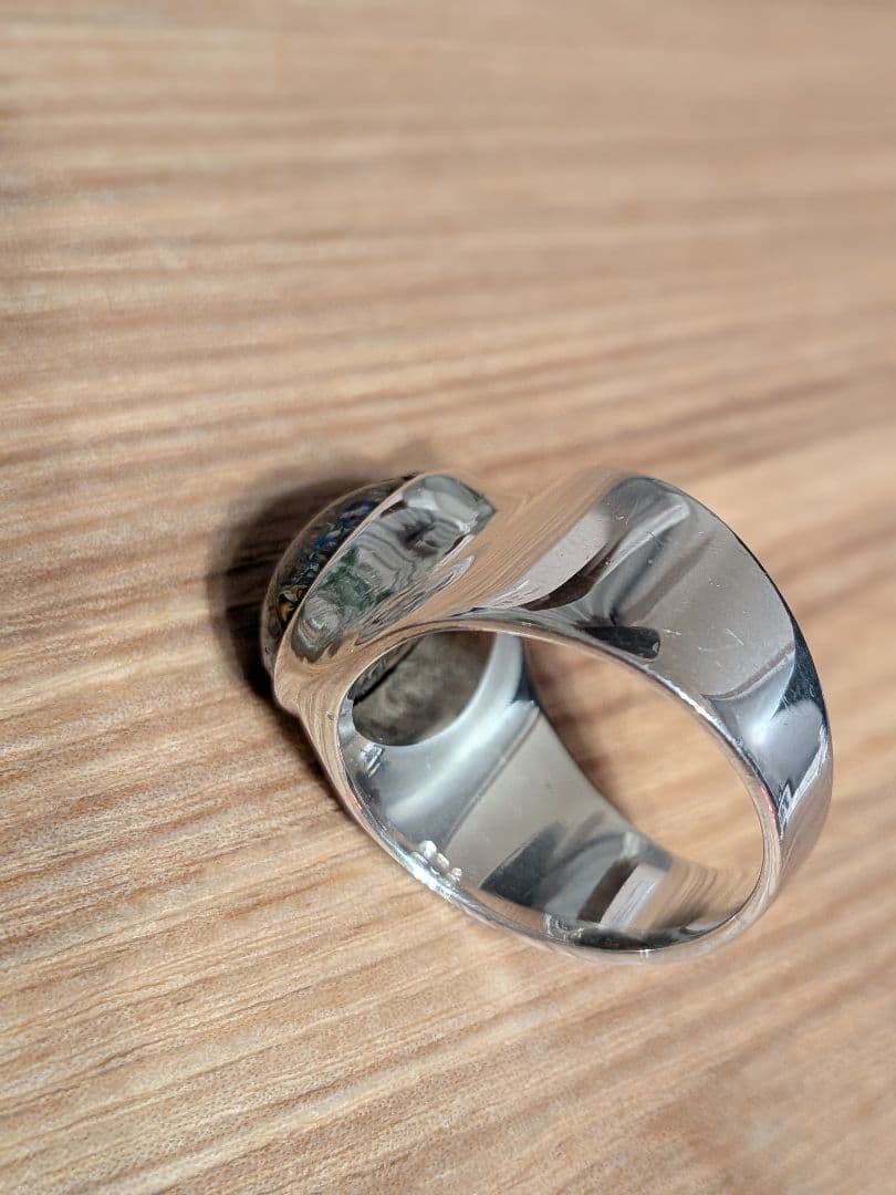 ピクチャーオパール シルバー リング