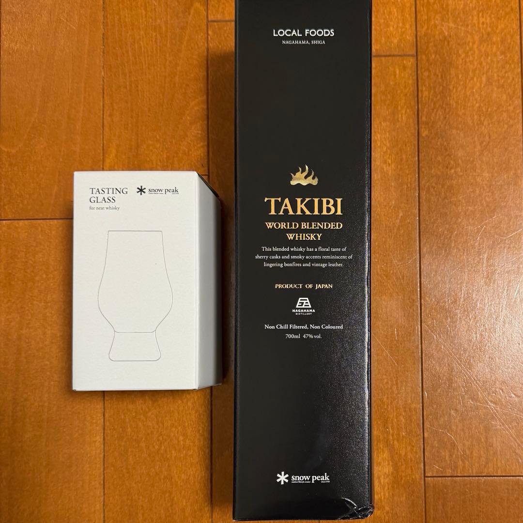 グラス付 TAKIBI WORLD BLENDED WHISKY スノーピーク - メルカリ