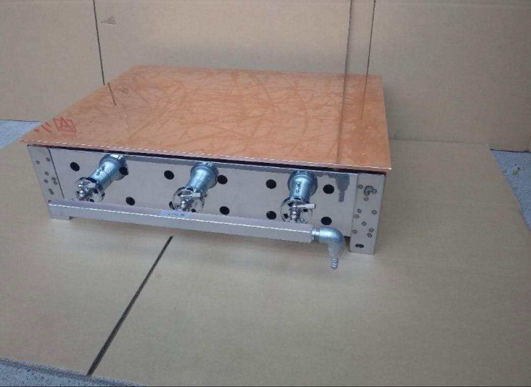 銅製グリルプレート 3バルブ　どら焼き