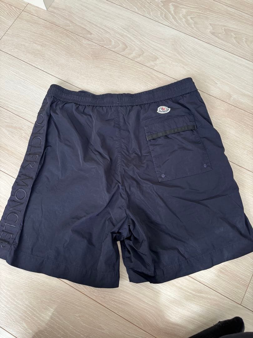MONCLER ネイビー 水着 モンクレールPANTALONEBERMUDA