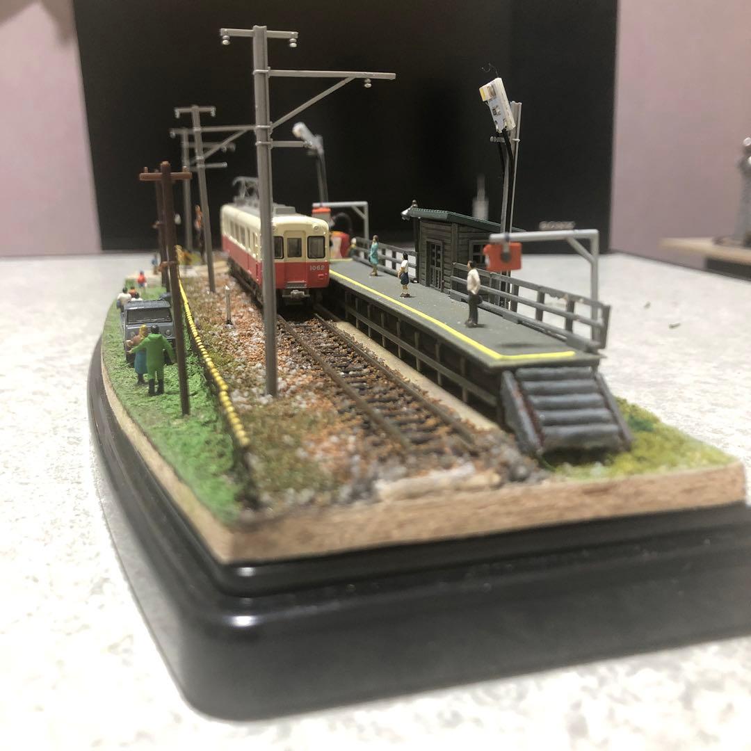 Nゲージ ローカル駅ジオラマ