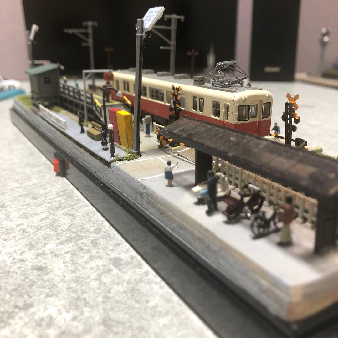 Nゲージ ローカル駅ジオラマ