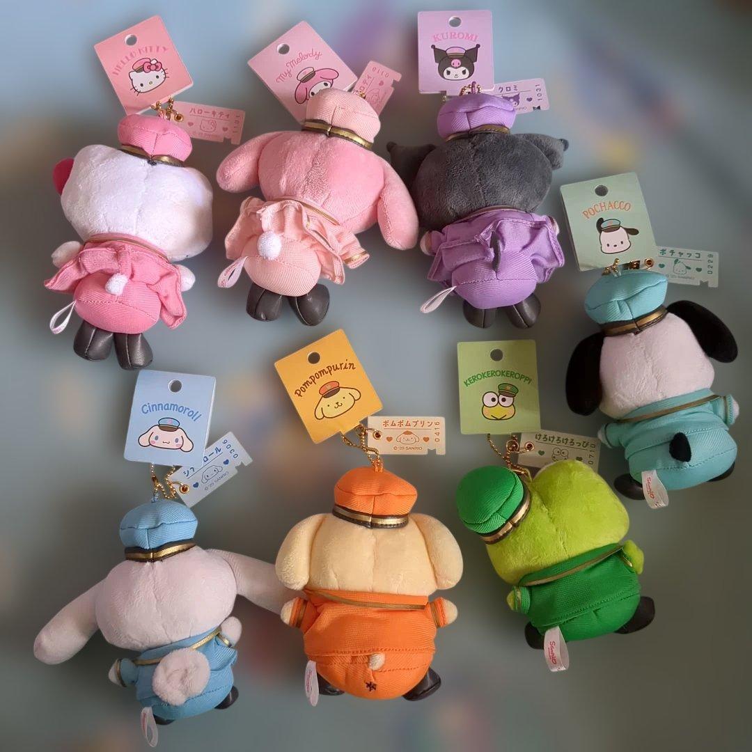 東京駅限定 サンリオキャラクターズぬいぐるみ7種類セット
