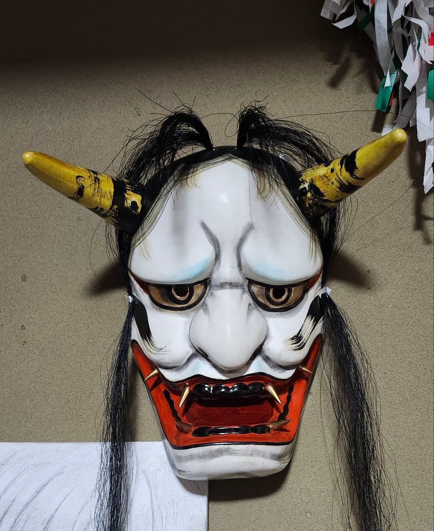 三連休限定出品 神楽面 須佐之男 日下義明作 2026年最新】