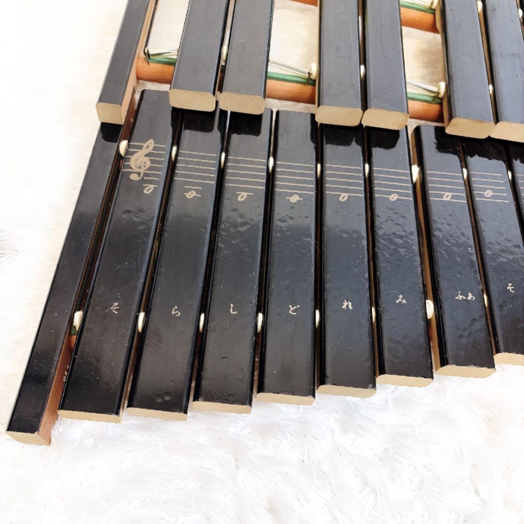 YAMAHA 卓上木琴 No.185 楽器 ヤマハ 木琴 30音 半音 - メルカリ