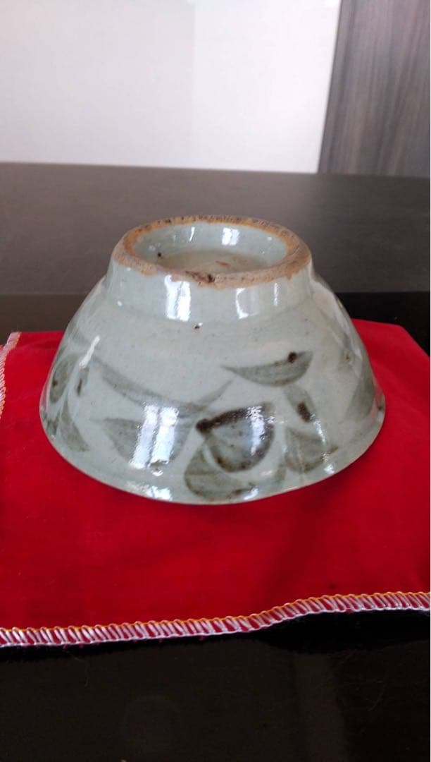 安南茶碗 古陶磁 くらわんか 青花 太白焼 中国美術 呉須