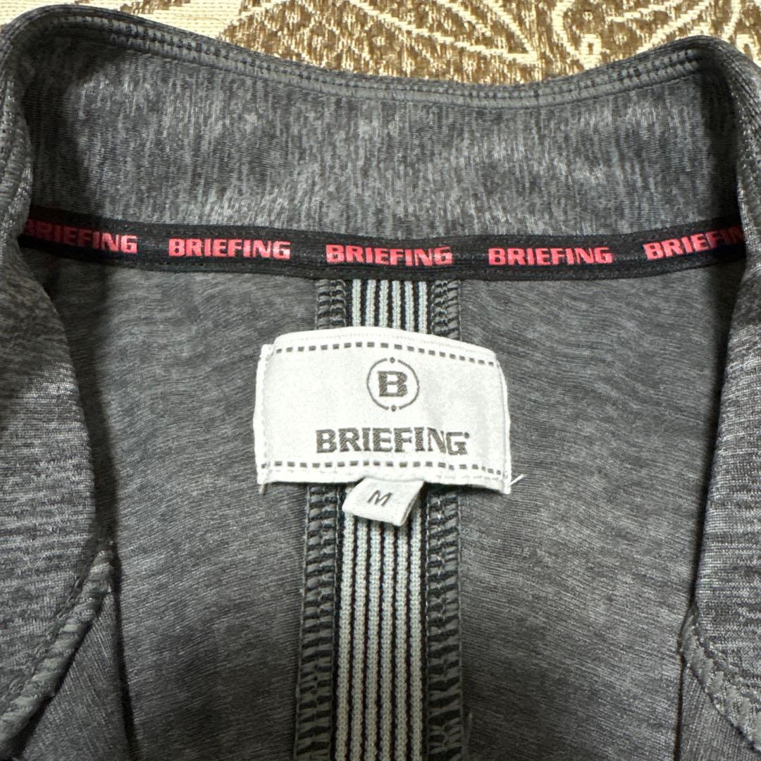 BRIEFING (ブリーフィング) ハーフジップシャツ　レディース