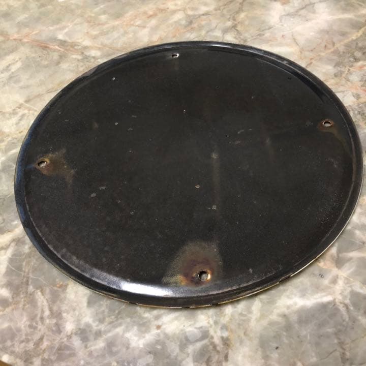 フランス駐車禁止ホーロープレート