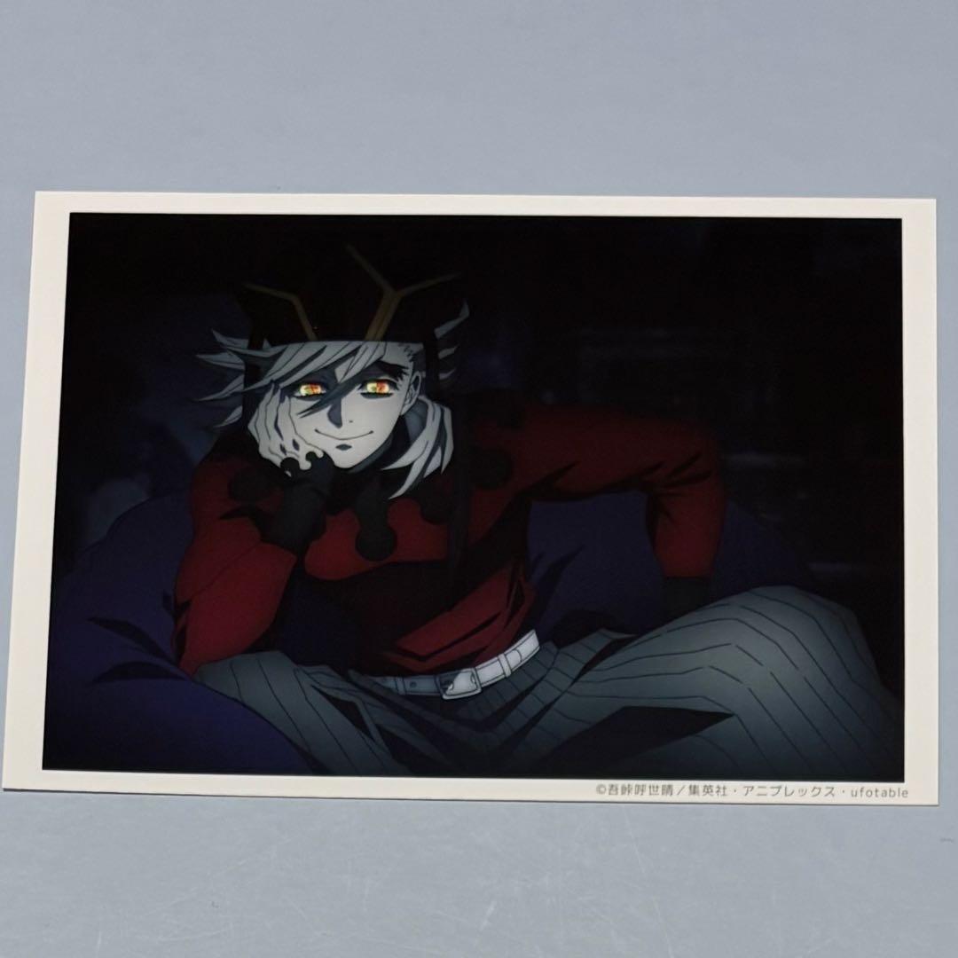 ୨୧鬼滅の刃୨୧童磨 ブロマイド 上弦集結 ufotable cafe②
