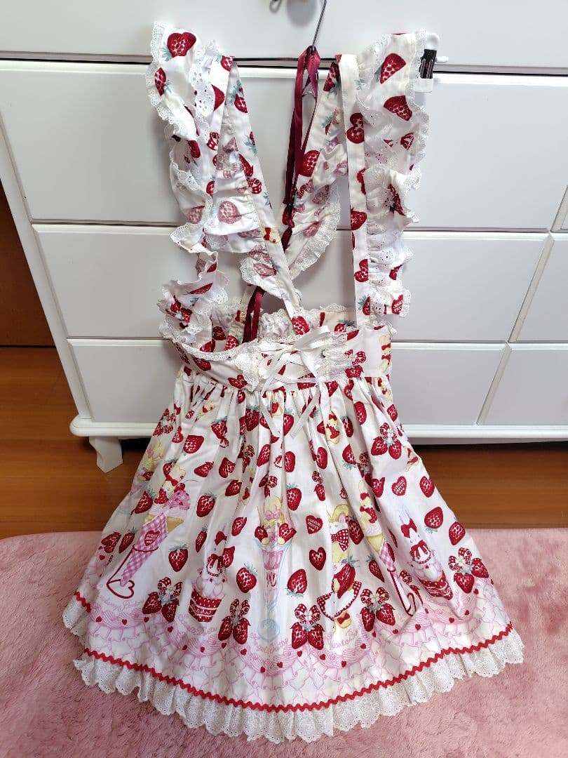 AngelicPretty　リリカルバニーパーラー　スカート　シロ