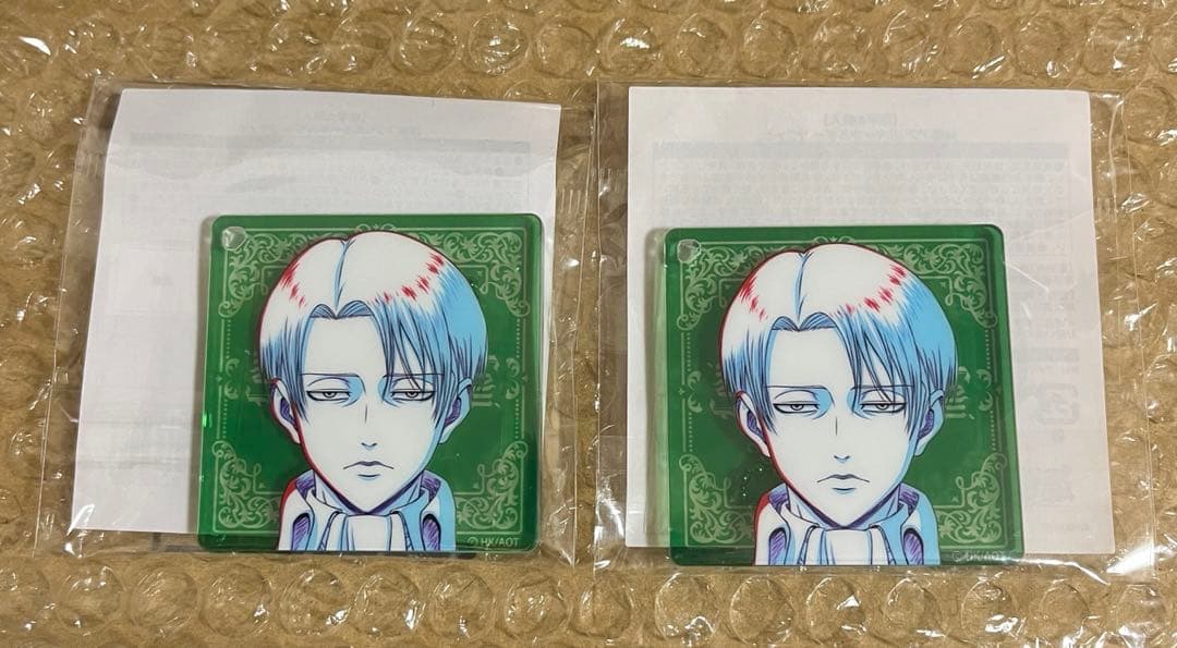 進撃の巨人 wit studio アクリルキーホルダリヴァイ - メルカリ
