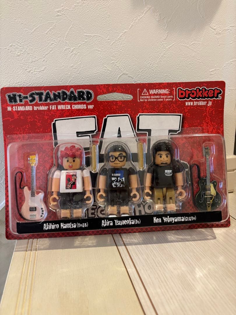 マンウィズ ハイスタ 10feet フィギュア brokker 希少 Hi-STANDARDが