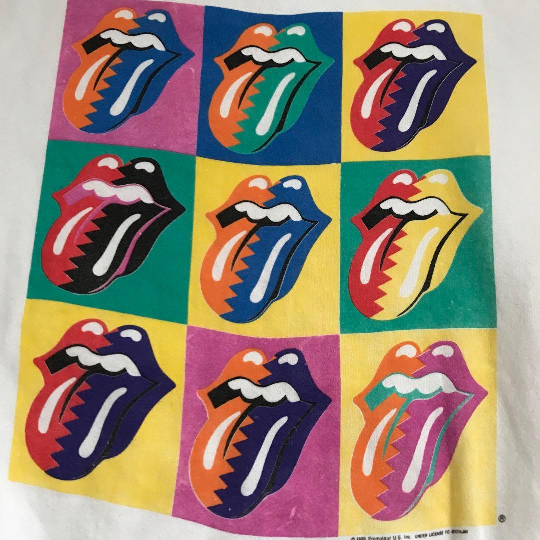 激レア スウェット ローリングストーンズ Rolling Stones 89年製