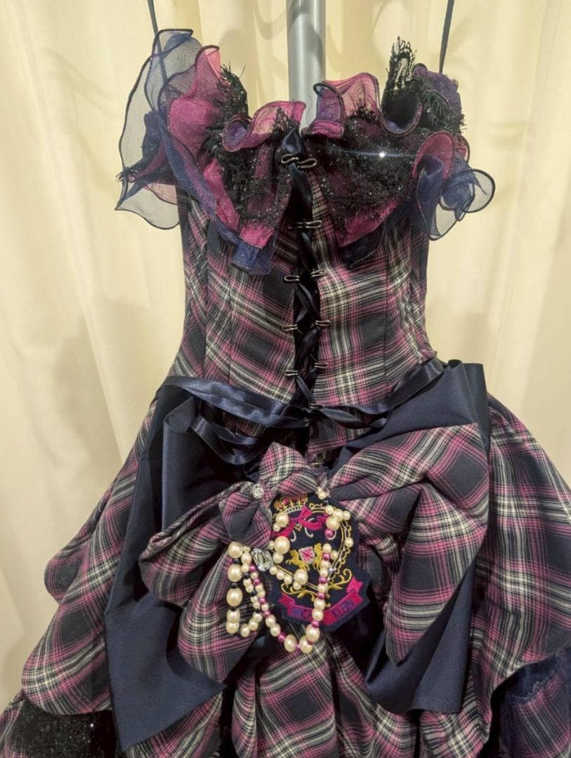 ミッシェルクラン　結婚式ドレス　カラードレス　ゴスロリ　ライブ衣装