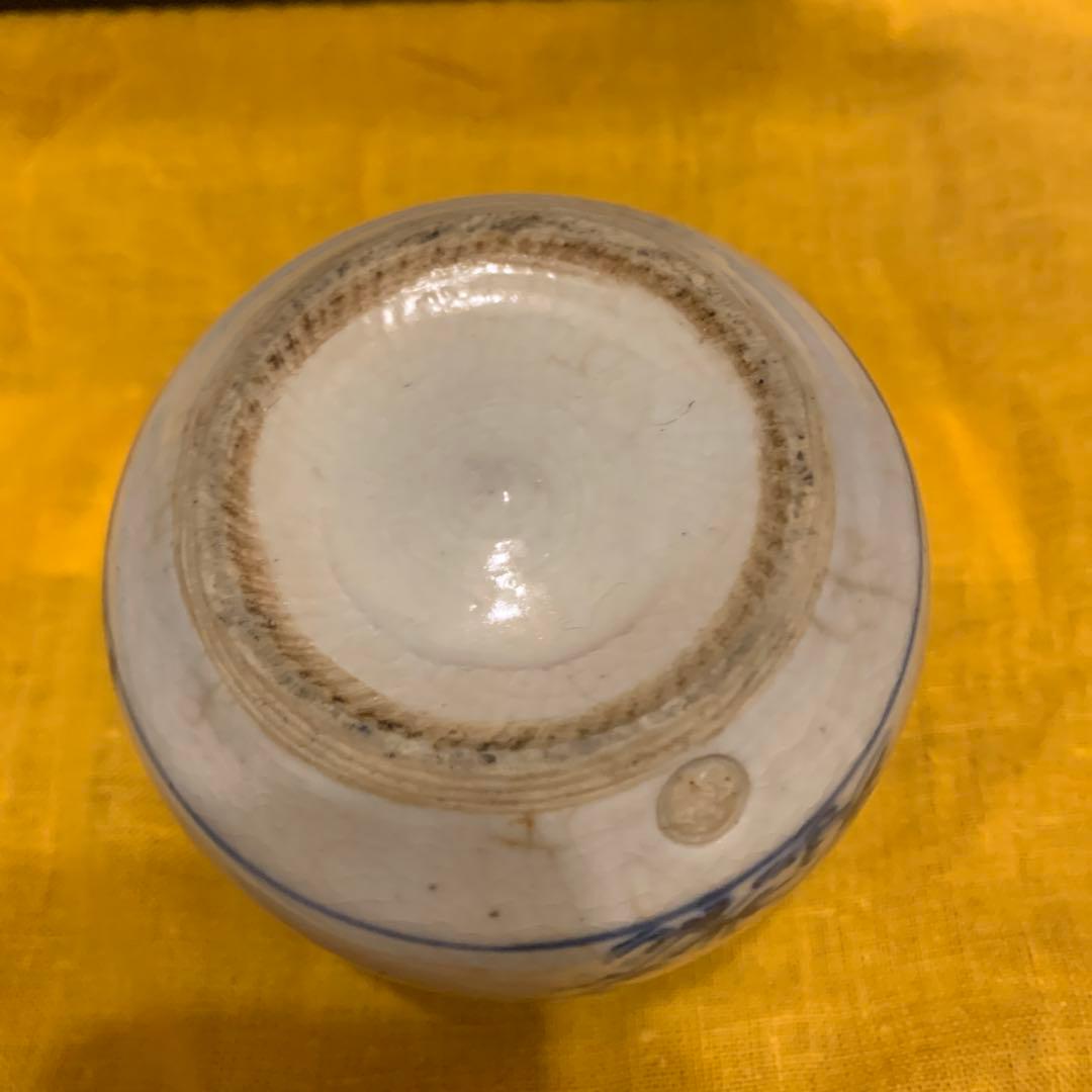 挿し香炉 李朝 染付 アンティーク