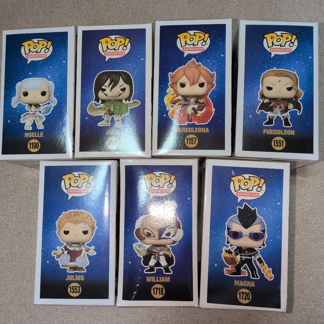 お年玉セール❢　ブラッククローバー フィギュアセット