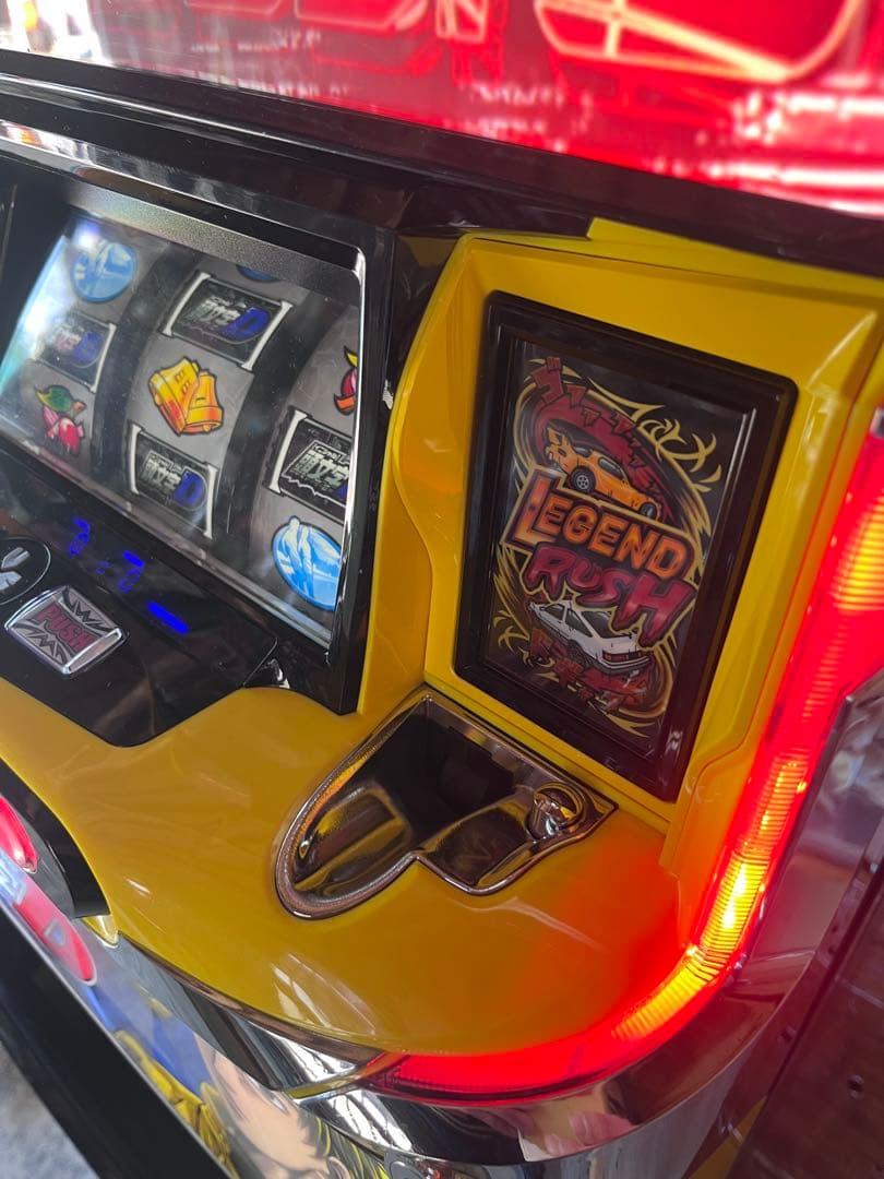 IMPACT BLUE スロットマシン 頭文字D - メルカリ